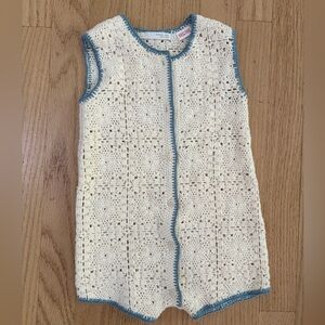 Zara Crochet Romper